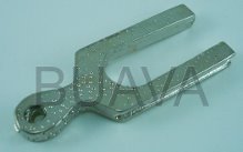 PRESILIA PRATA FERRADURA GRANDE MALHA LARGA