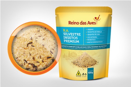 SILVESTRES INSETOS PREMIUM REINO DAS AVES - 400 GR