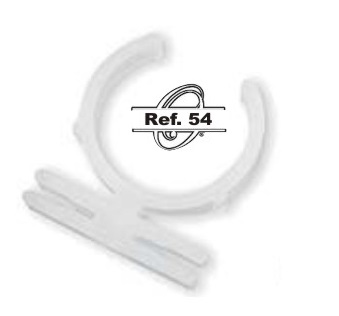 PRESILHA PL�STICA PARA BEBEDOUROS PORTA VITAMINAS COPOS DE VIDRO ETC ESPESSURA - 33 A 38 MM GRANDE REF: 54