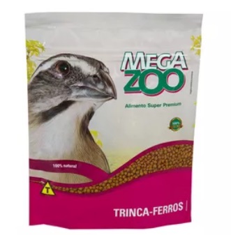 MEGAZOO TRINCA-FERRO FRUTAS 350 G