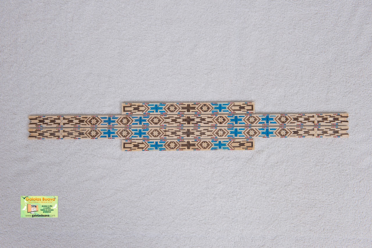 MARCHETARIA CRUZ DE MALTA DETALHE AZUL