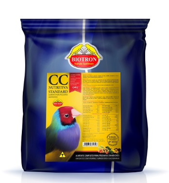 CC NUTRITIVA DE 5 KG - Can�rio da Terra, Calafate, Diamante de Gould, Mandarin, Manon e demais p�ssaros gran�voros