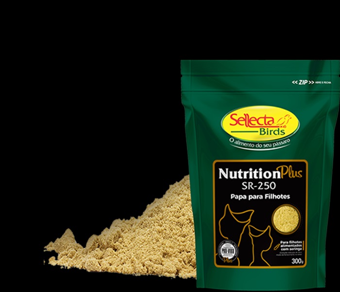 SELLECTA Nutrition Plus SR-250 - Papa Filhotes Seringa 300 g REPRODU��O- FILHOTES