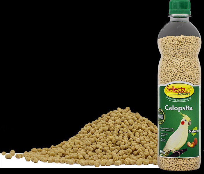 Sellecta Extrusados Premium Natural Calopsita Natural 360g - Calopsita, periquito, agapornis, forpus e demais aves de mesmos h�bitos alimentares