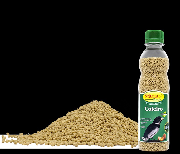Sellecta Extrusados Premium Natural Coleiro Natural 180g -Coleiro e outros p�ssaros adultos de mesmos h�bitos alimentares