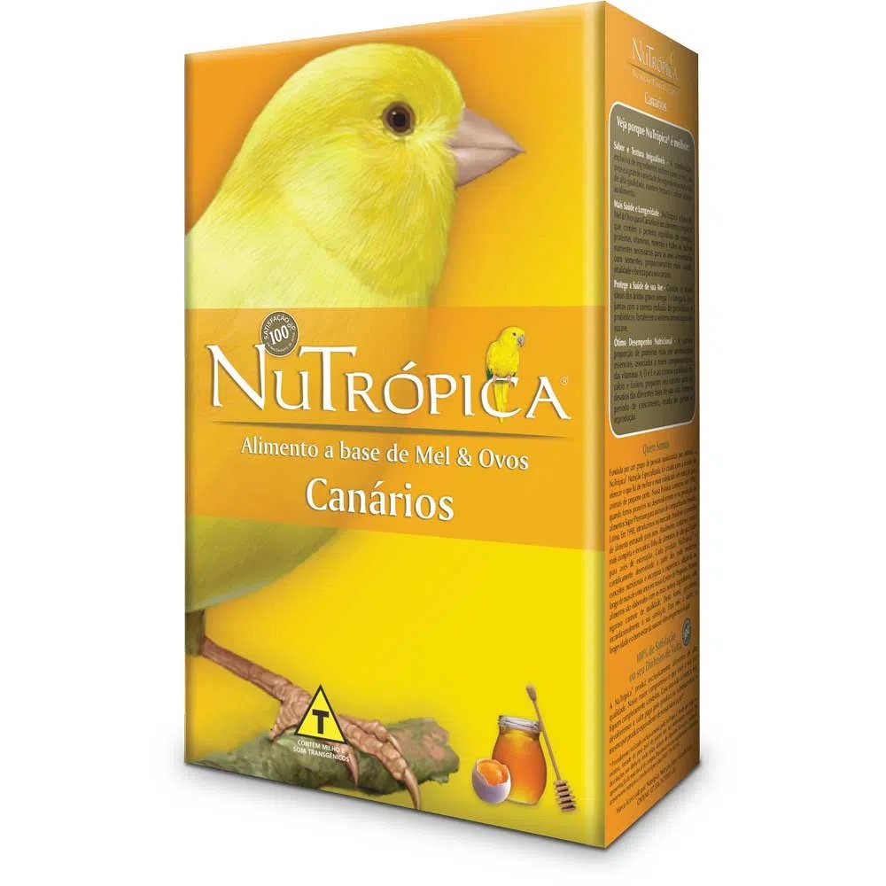 Nutr�pica Farinhada Can�rios Mel e Ovos - 300g 