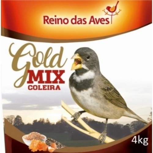 REINO DAS AVES-COLEIRA GOLD MIX 4kg