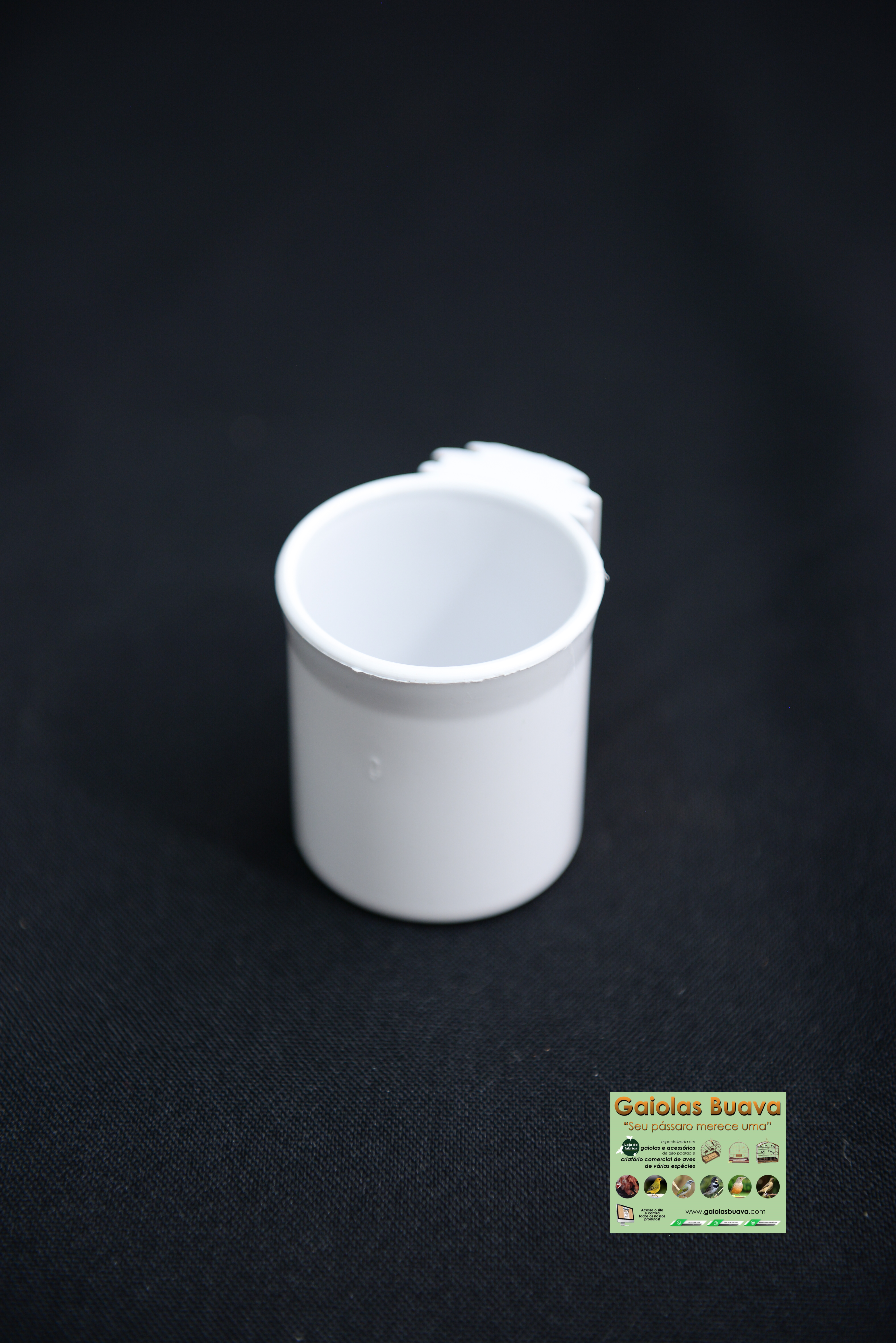 PORTA VITAMINA BRANCO - M�DIO 45ml - MALHA DUPLA 