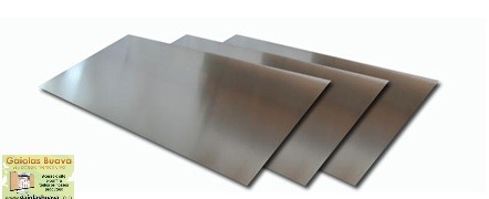 CHAPA GRANDE DE ALUMINIO - ESPESSURA 0.6mm - 2 METROS X 1 METRO