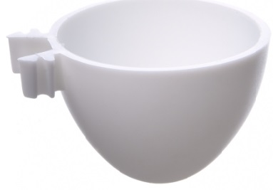 porta ovo 30 ml branco