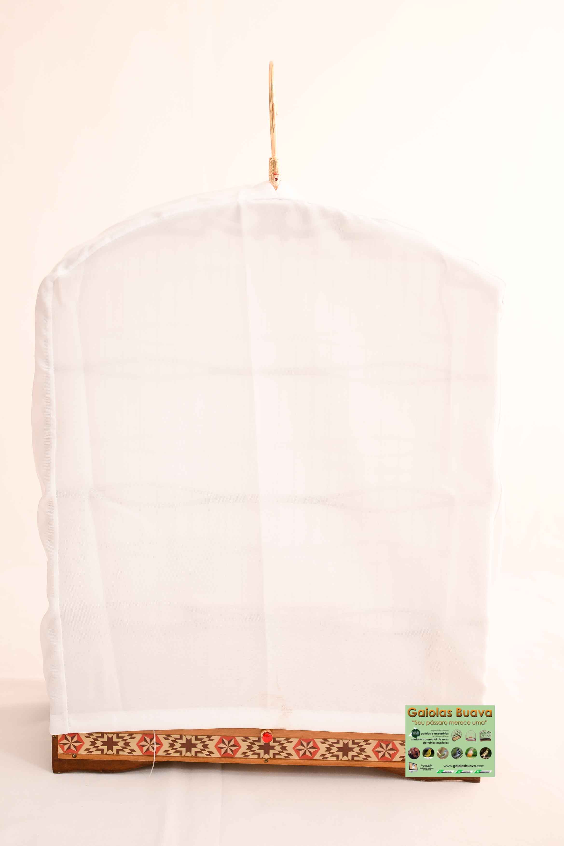 CAPA PARA GAIOLA DE TIZIL - TAMANHO P -  MEDIDAS DA GAIOLA IDEAL: C:35 L:19 A:47 - PODENDO VARIAR 1,5 CM PARA MAIS OU PARA MENOS EM OUTRAS GAIOLAS, PODENDO SER USADA JUSTA OU LARGA
