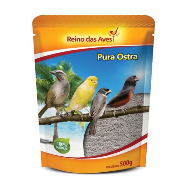 PURA OSTRA DE 500 GRAMAS - REINO DAS AVES