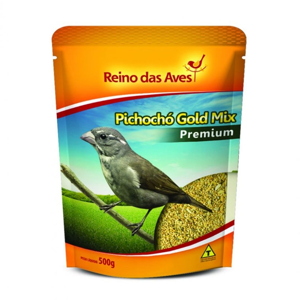 PICHOCH� GOLD MIX DE 500 GRAMAS - REINO DAS AVES