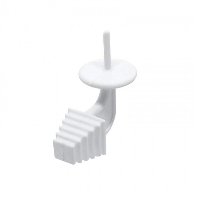 PORTA FRUTAS DE PL�STICO BRANCO - SERVE TANTO PARA MALHA FINA QUANTO PARA MALHA LARGA - POR001B