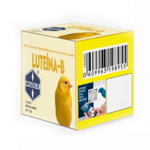 LUTE�NA-B AMGERCAL - CONT�M: 20 FLACONETES DE 1,5 GRAMAS