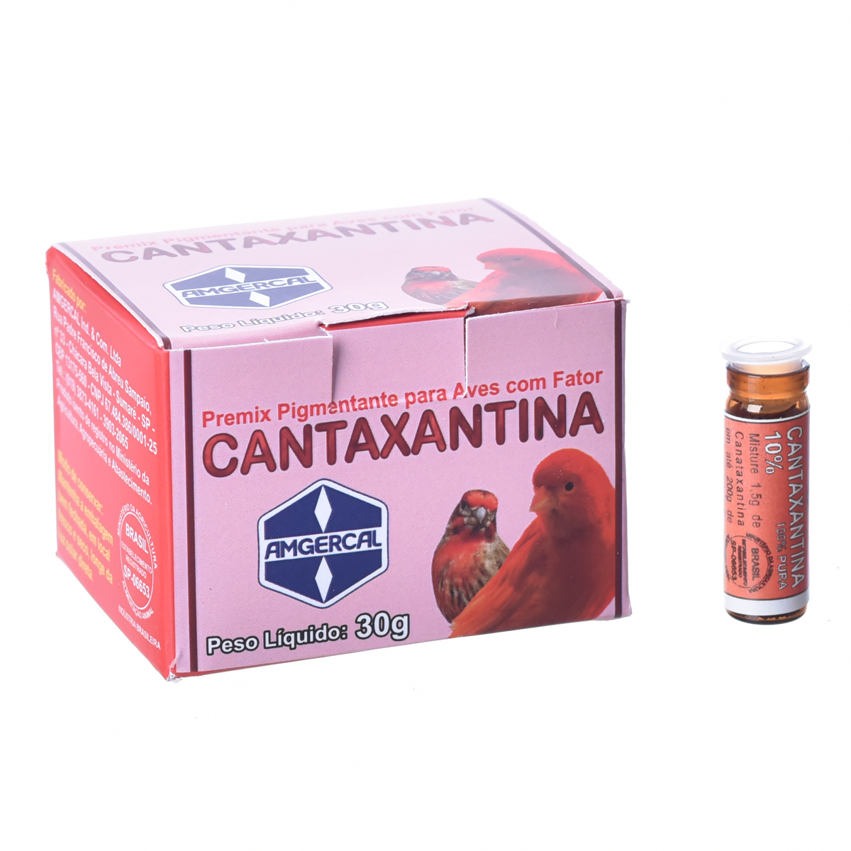 CANTAXANTINA-B - CONT�M 30 GRAMAS