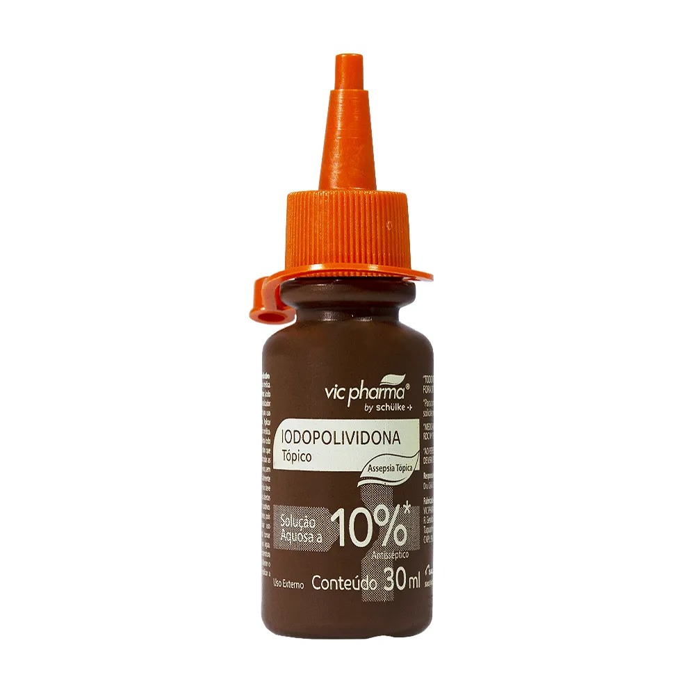IODOPOLIVIDONA 100 MG/ML - 10% - SOLU��O AQUOSA A 