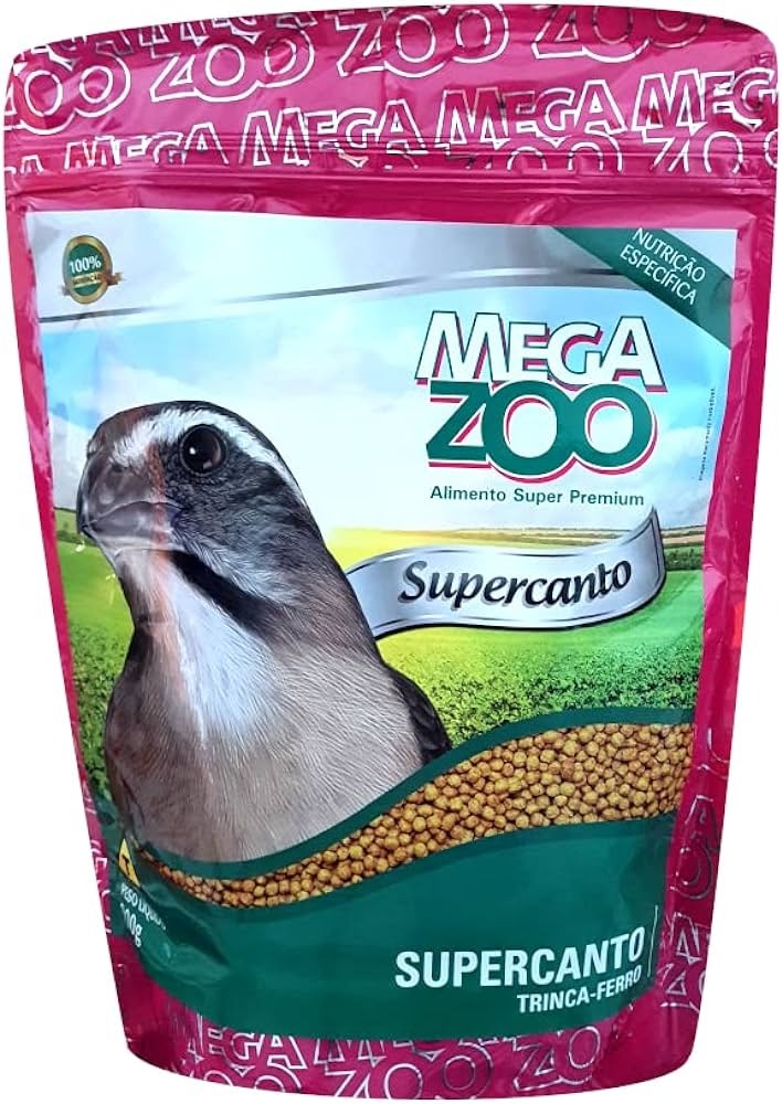 RA��O MEGAZOO EXTRUSADA PARA TRINCA-FERRO - SUPERCANTO - PACOTE DE 900 GRAMAS