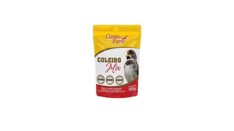 CANTO FORTE - MIX PREMIUM COLEIRO DE 500 GRAMAS 