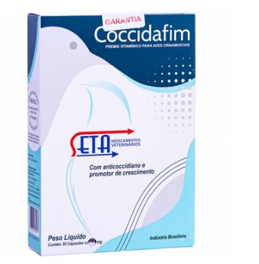 SETA COCCIDAFIM CAIXA COM 30 C�PSULAS
