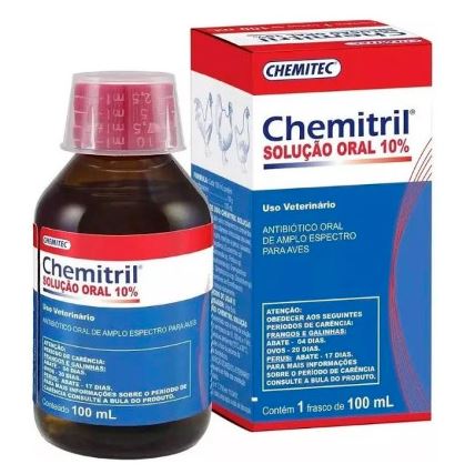Antibi�tico Chemitril Solu��o Oral 10% - 100ml