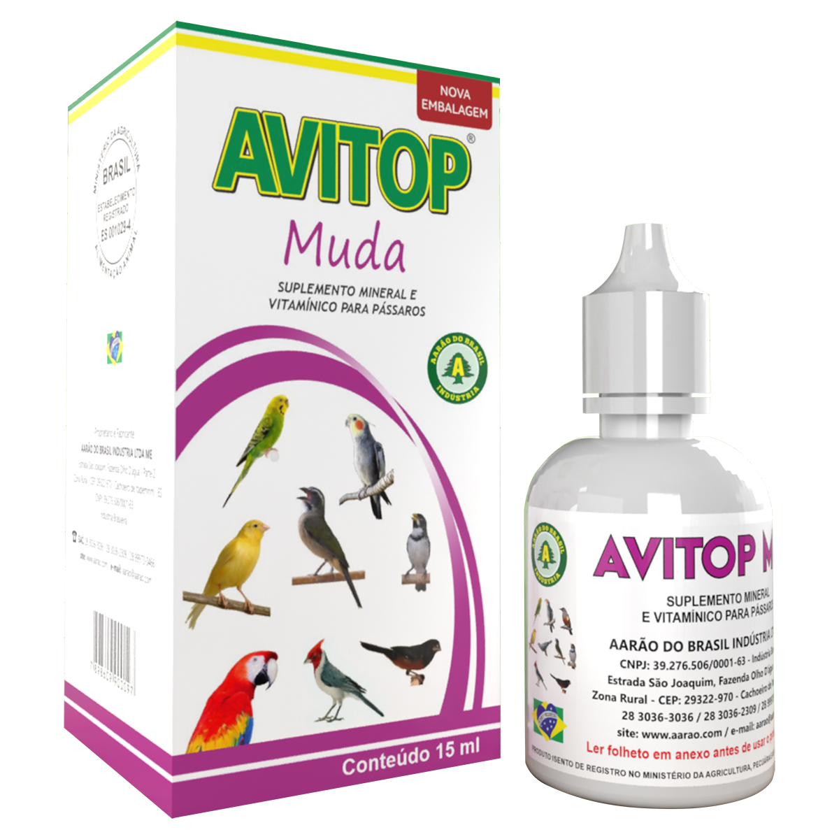Avitop - Muda - Aar�o - 15ml