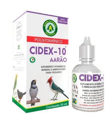 Cidex 10 - Aar�o - 30ml