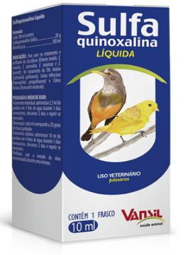 SULFAQUINOXALINA L�QUIDA - 10ML