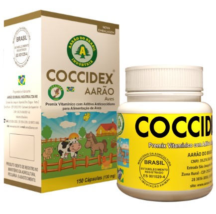 Coccidex Aar�o - 130 mg - 150 C�psulas