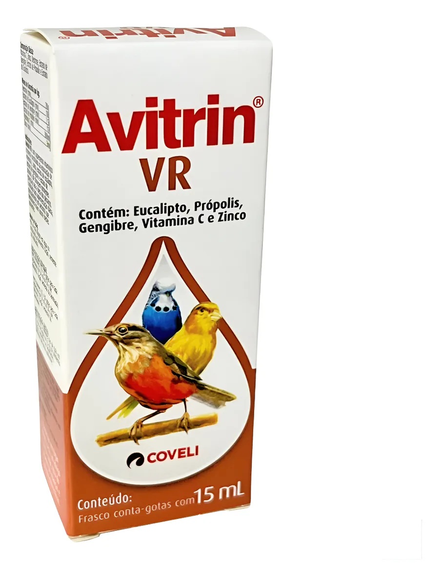 Avitrin Vr 15 Ml Eucalipto Gengibre Pr�polis Vitamina C Marrom